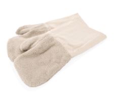 CJ.2 LUVA FORNO 40CM ALGODAO/PES